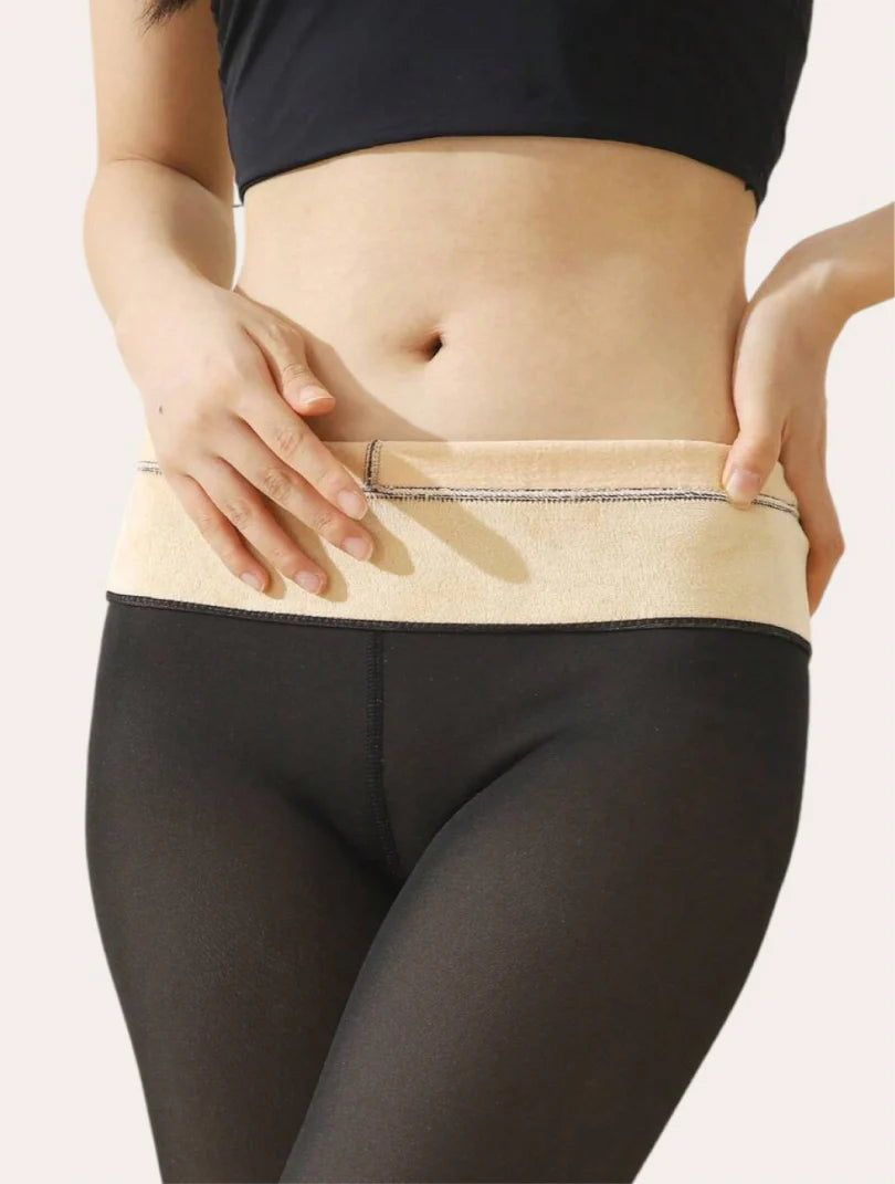 Qotton Chic Sherpa Tights 1